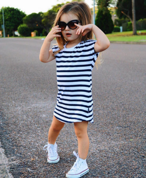 Dress - Beau Hudson Striped Dress
